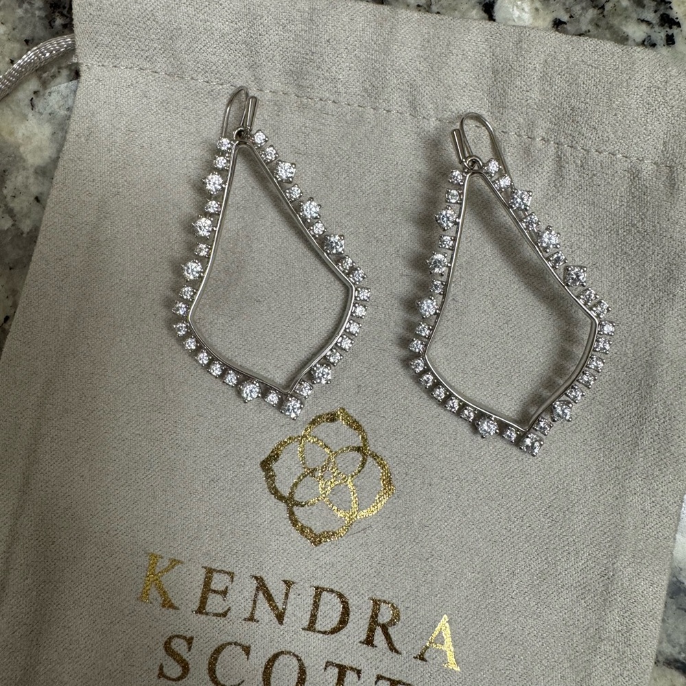 Kendra Scott Silver Earings